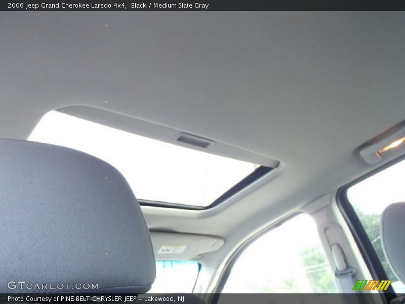 Black / Medium Slate Gray 2006 Jeep Grand Cherokee Laredo 4x4