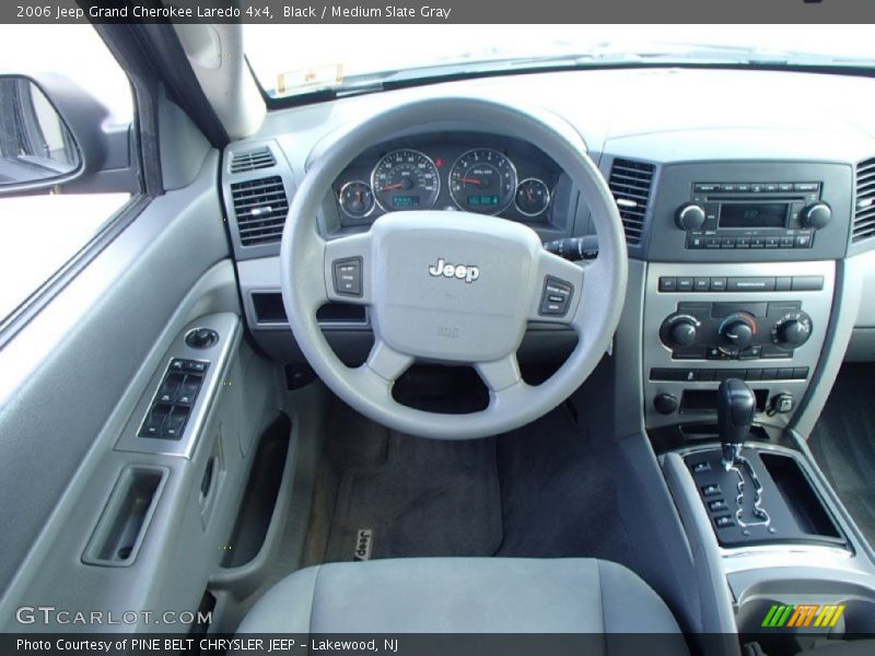 Black / Medium Slate Gray 2006 Jeep Grand Cherokee Laredo 4x4
