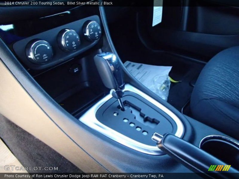 Billet Silver Metallic / Black 2014 Chrysler 200 Touring Sedan