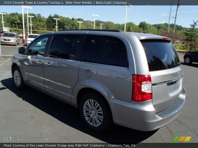 Billet Silver Metallic / Black/Light Graystone 2014 Chrysler Town & Country Touring-L
