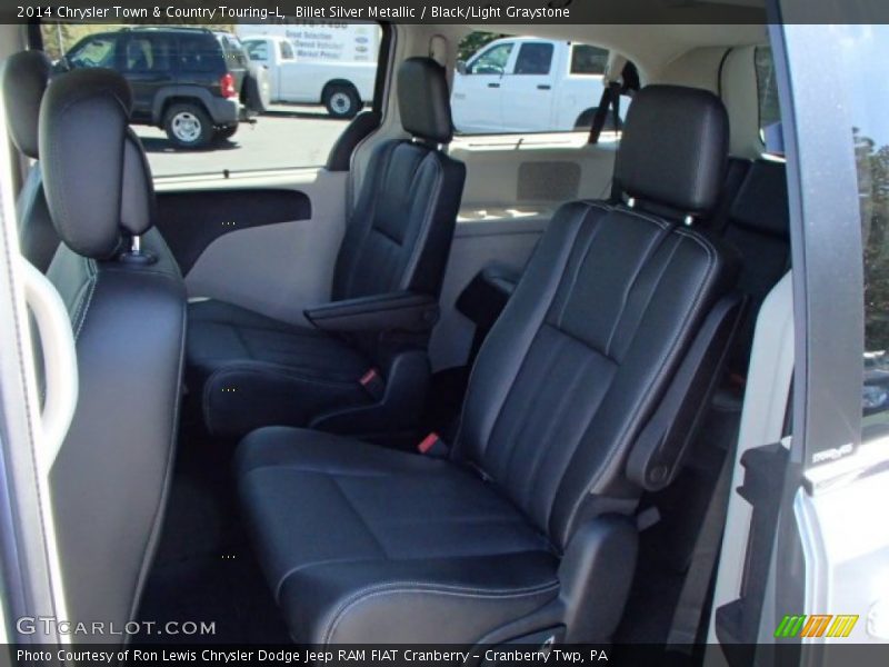 Billet Silver Metallic / Black/Light Graystone 2014 Chrysler Town & Country Touring-L