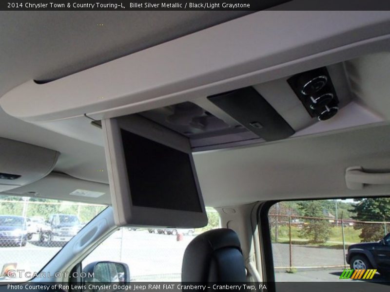 Billet Silver Metallic / Black/Light Graystone 2014 Chrysler Town & Country Touring-L