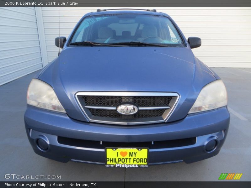 Spark Blue / Gray 2006 Kia Sorento LX