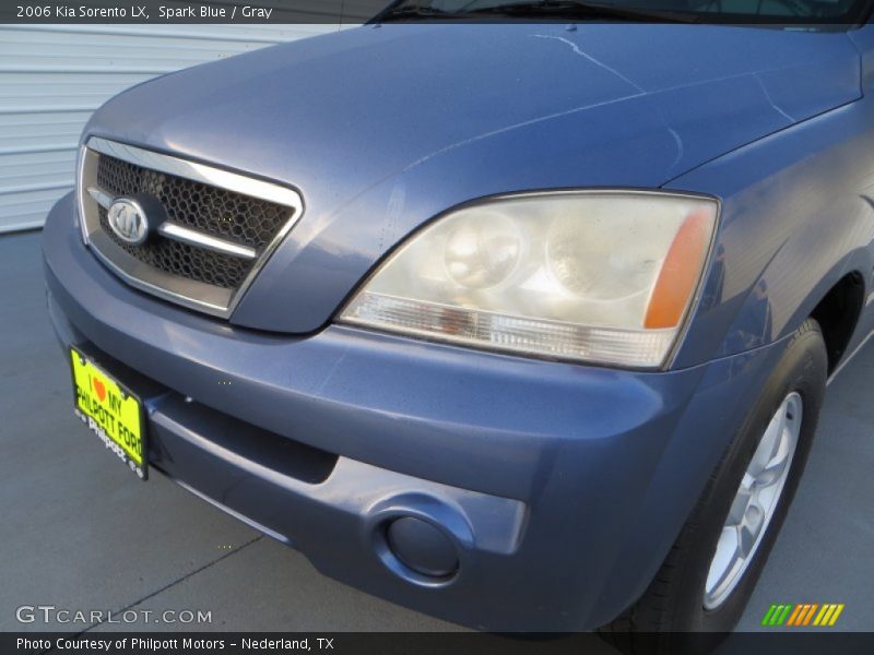Spark Blue / Gray 2006 Kia Sorento LX