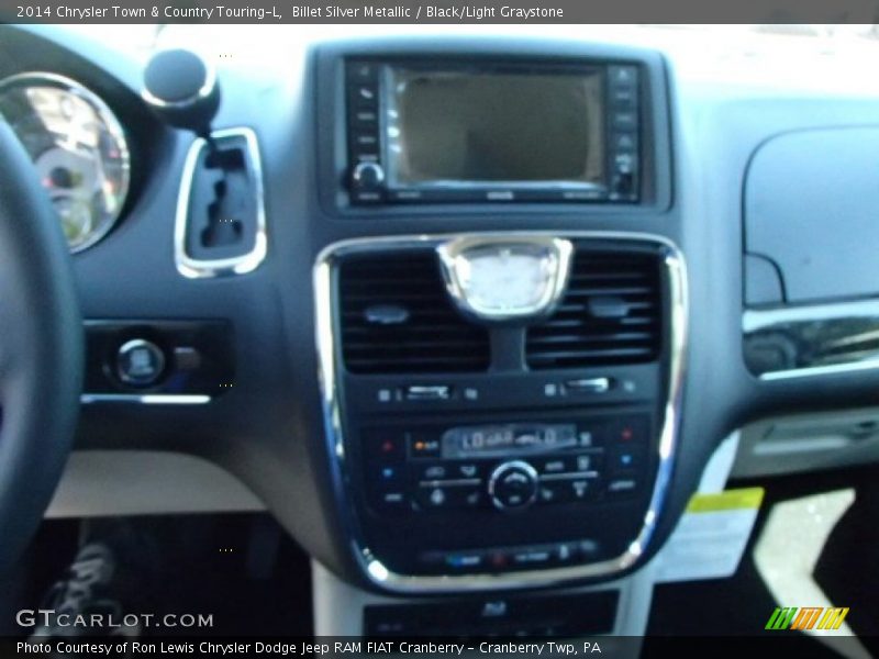 Billet Silver Metallic / Black/Light Graystone 2014 Chrysler Town & Country Touring-L