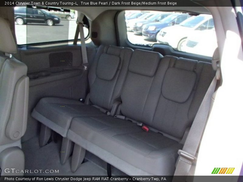 True Blue Pearl / Dark Frost Beige/Medium Frost Beige 2014 Chrysler Town & Country Touring-L