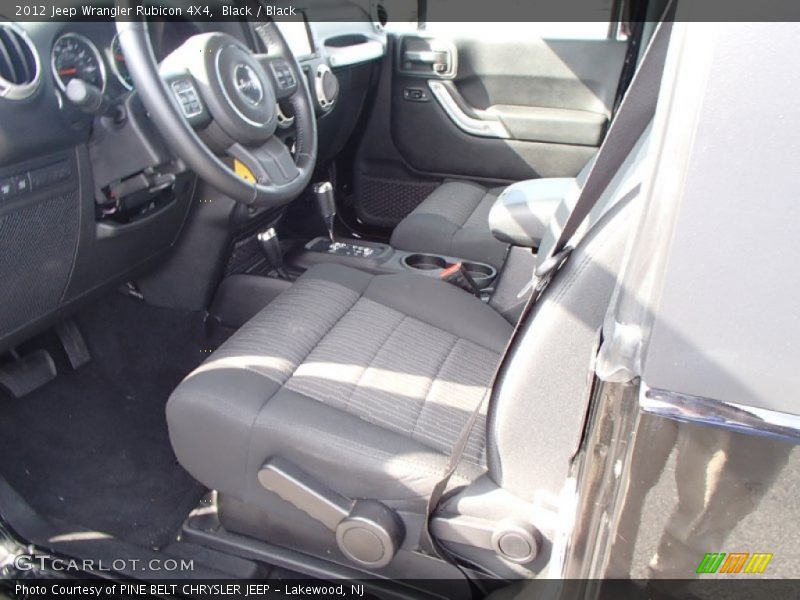 Black / Black 2012 Jeep Wrangler Rubicon 4X4