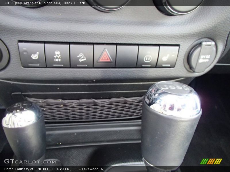 Black / Black 2012 Jeep Wrangler Rubicon 4X4