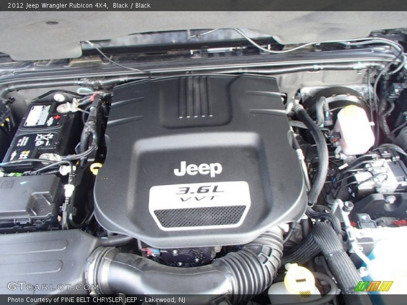 Black / Black 2012 Jeep Wrangler Rubicon 4X4