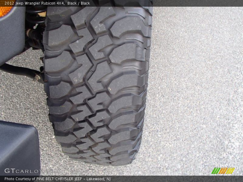 Black / Black 2012 Jeep Wrangler Rubicon 4X4