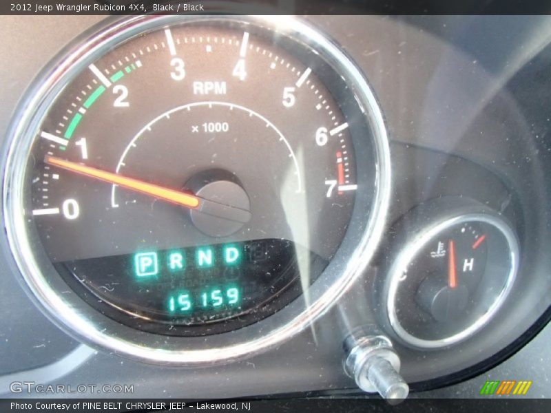 Black / Black 2012 Jeep Wrangler Rubicon 4X4