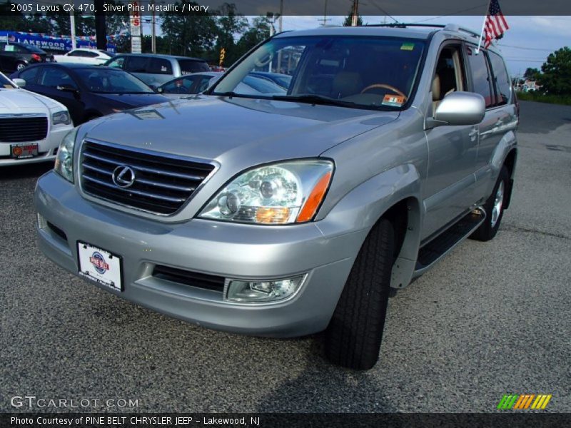 Silver Pine Metallic / Ivory 2005 Lexus GX 470