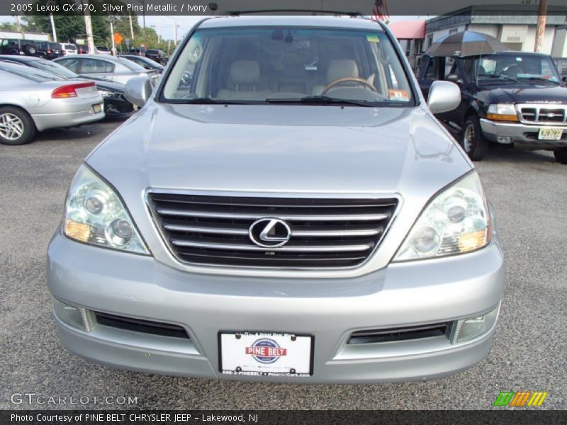 Silver Pine Metallic / Ivory 2005 Lexus GX 470