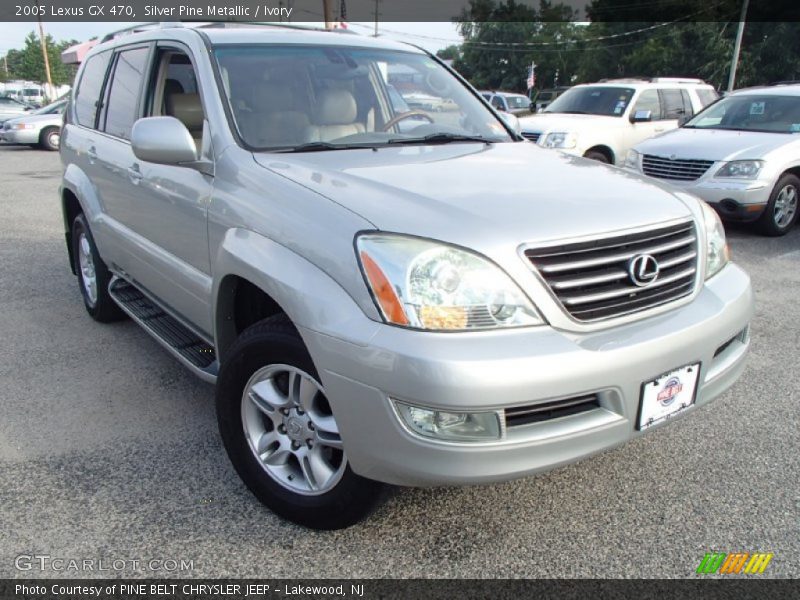 Silver Pine Metallic / Ivory 2005 Lexus GX 470
