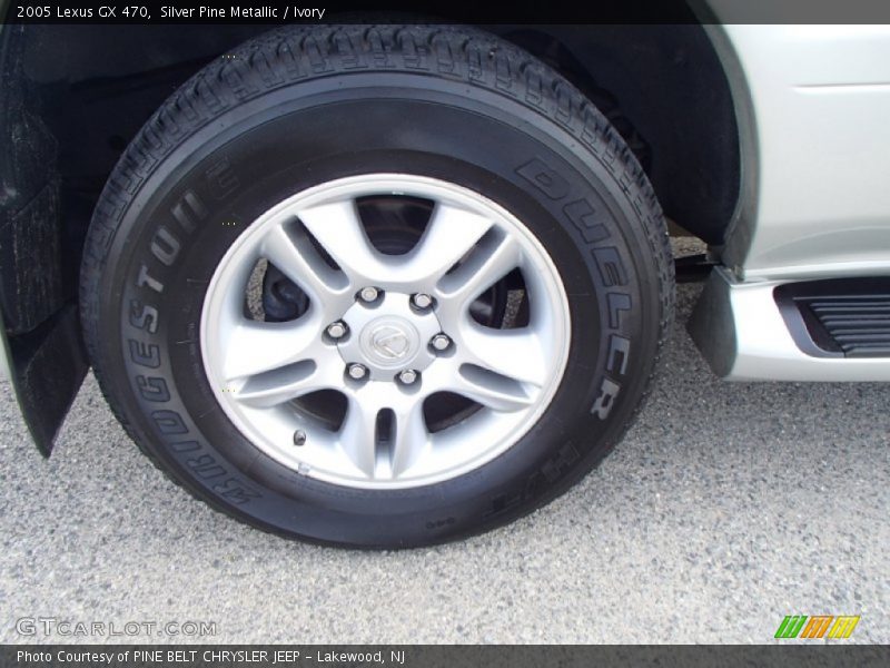 Silver Pine Metallic / Ivory 2005 Lexus GX 470