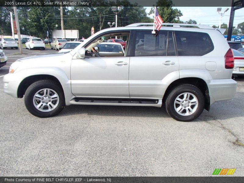 Silver Pine Metallic / Ivory 2005 Lexus GX 470