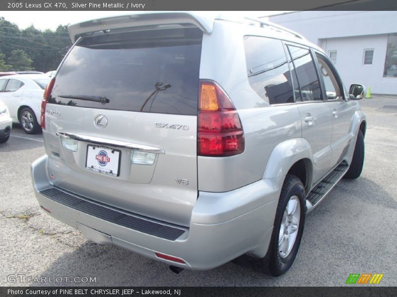 Silver Pine Metallic / Ivory 2005 Lexus GX 470