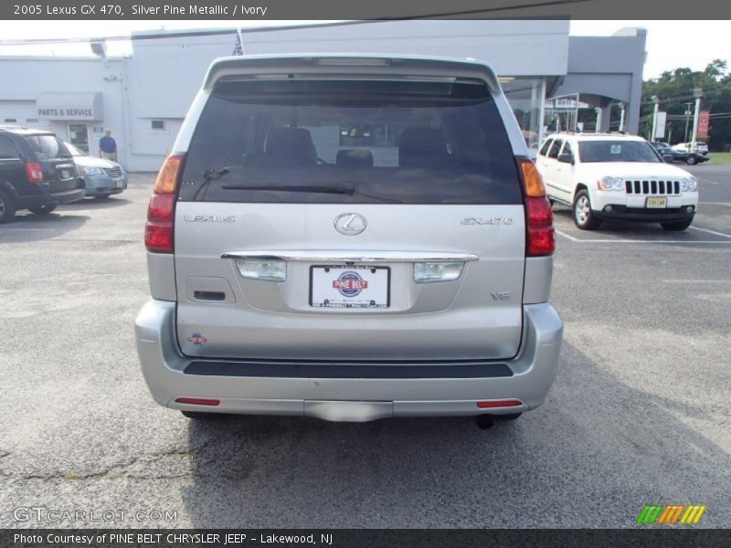 Silver Pine Metallic / Ivory 2005 Lexus GX 470