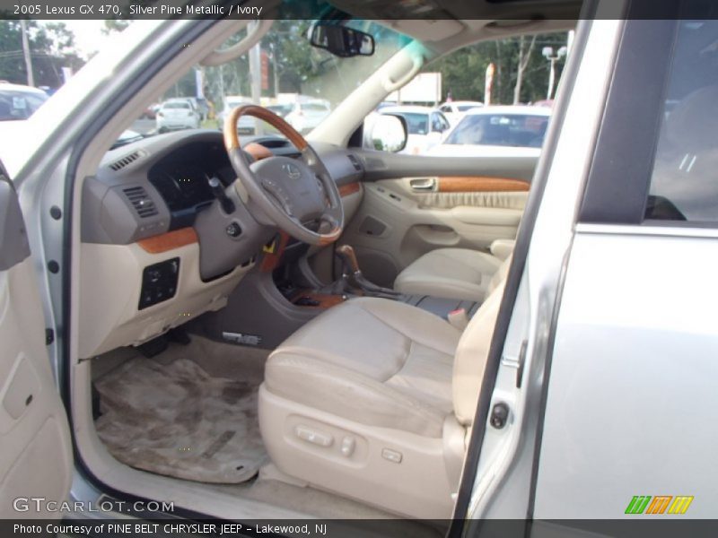 Silver Pine Metallic / Ivory 2005 Lexus GX 470