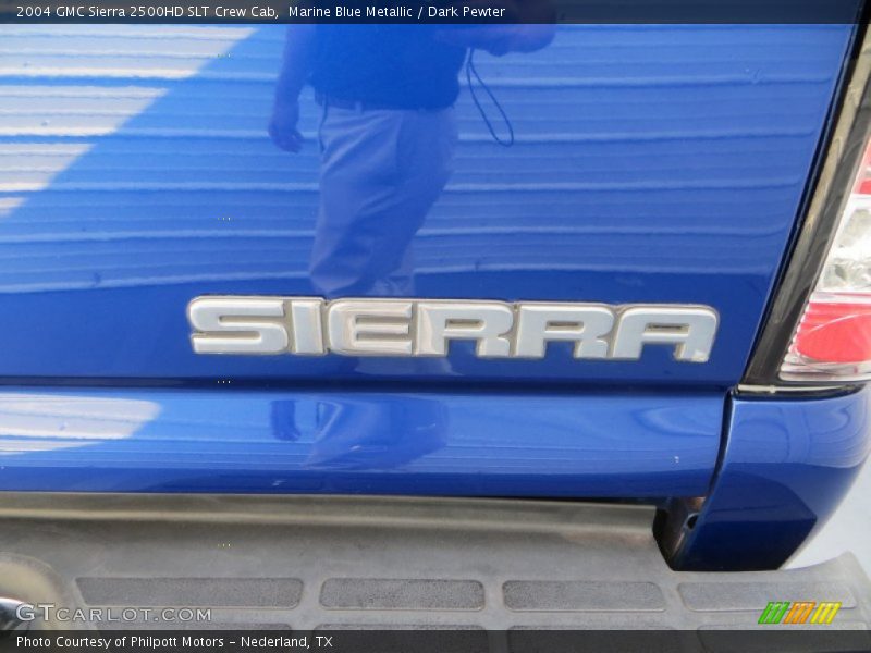Marine Blue Metallic / Dark Pewter 2004 GMC Sierra 2500HD SLT Crew Cab