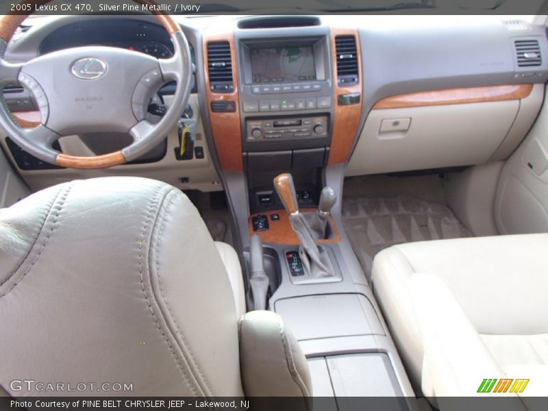 Silver Pine Metallic / Ivory 2005 Lexus GX 470