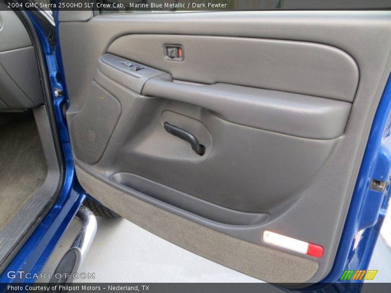 Marine Blue Metallic / Dark Pewter 2004 GMC Sierra 2500HD SLT Crew Cab