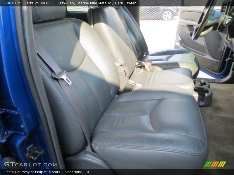 Marine Blue Metallic / Dark Pewter 2004 GMC Sierra 2500HD SLT Crew Cab
