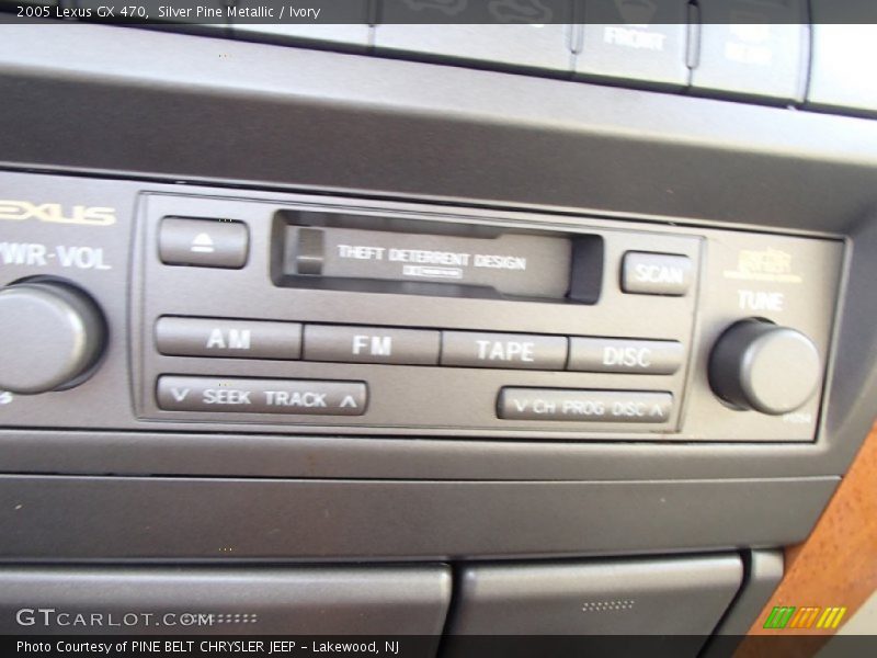 Silver Pine Metallic / Ivory 2005 Lexus GX 470
