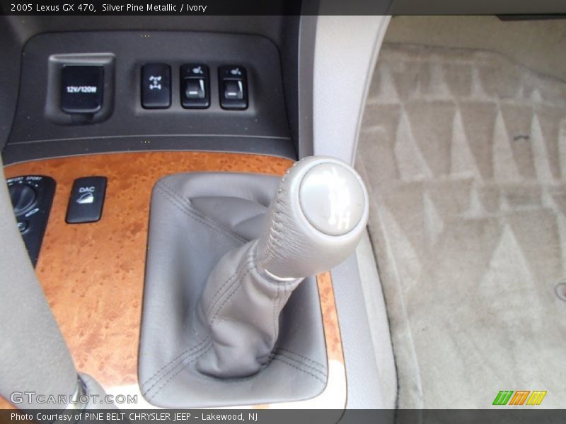 Silver Pine Metallic / Ivory 2005 Lexus GX 470
