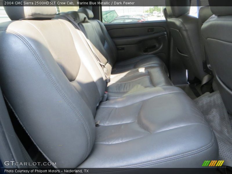 Marine Blue Metallic / Dark Pewter 2004 GMC Sierra 2500HD SLT Crew Cab