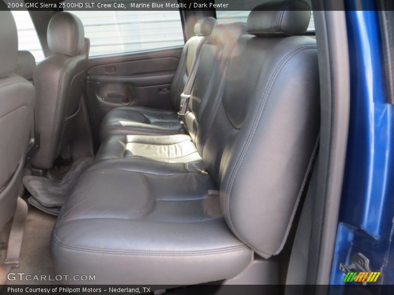 Marine Blue Metallic / Dark Pewter 2004 GMC Sierra 2500HD SLT Crew Cab