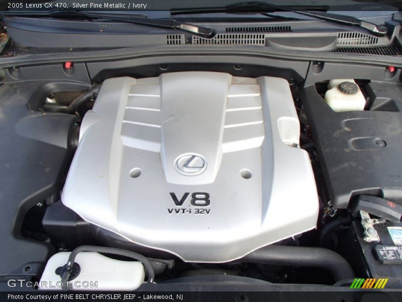 Silver Pine Metallic / Ivory 2005 Lexus GX 470