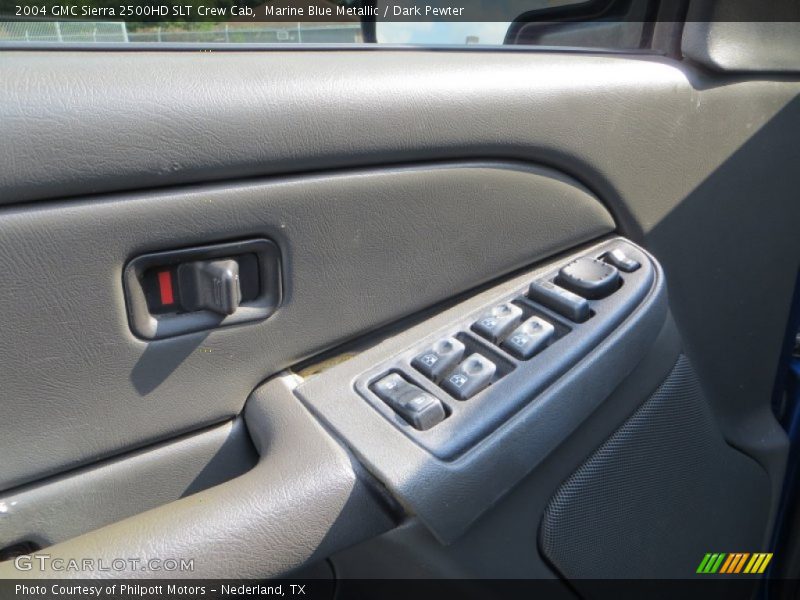 Marine Blue Metallic / Dark Pewter 2004 GMC Sierra 2500HD SLT Crew Cab