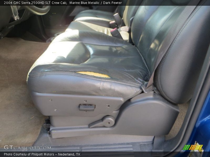 Marine Blue Metallic / Dark Pewter 2004 GMC Sierra 2500HD SLT Crew Cab