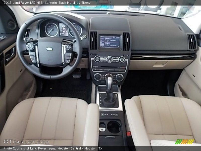 Dashboard of 2013 LR2 HSE