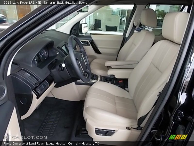  2013 LR2 HSE Ebony Interior