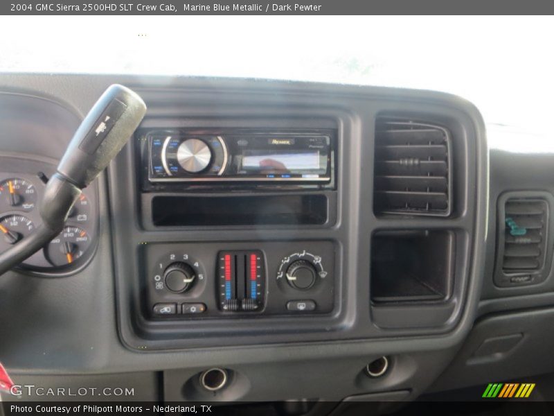 Marine Blue Metallic / Dark Pewter 2004 GMC Sierra 2500HD SLT Crew Cab