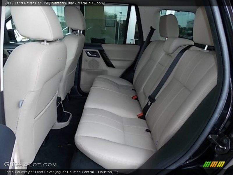 Rear Seat of 2013 LR2 HSE