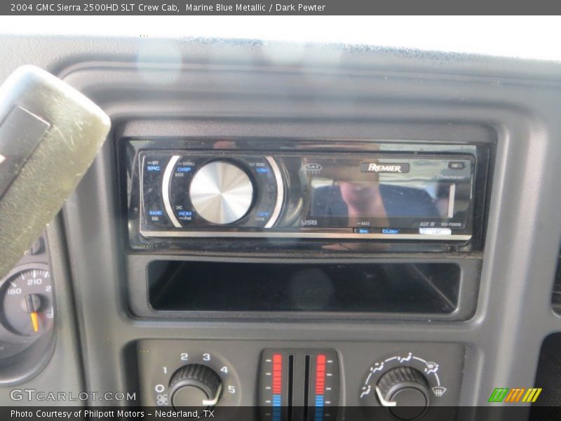 Marine Blue Metallic / Dark Pewter 2004 GMC Sierra 2500HD SLT Crew Cab