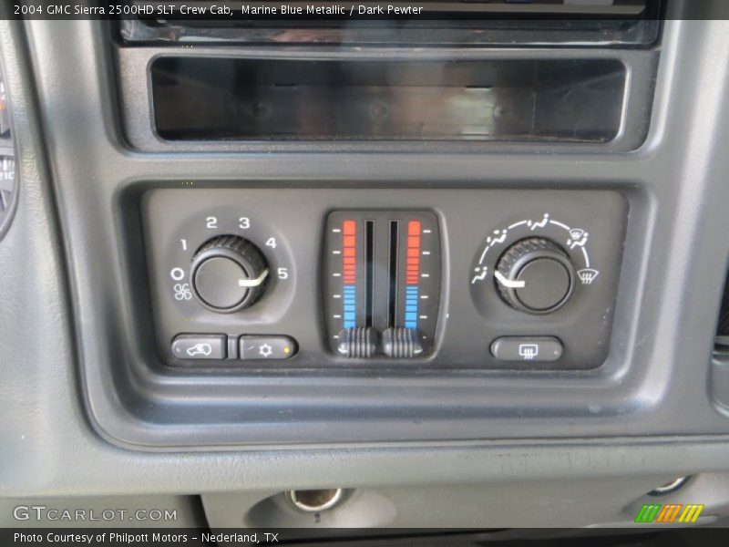 Marine Blue Metallic / Dark Pewter 2004 GMC Sierra 2500HD SLT Crew Cab