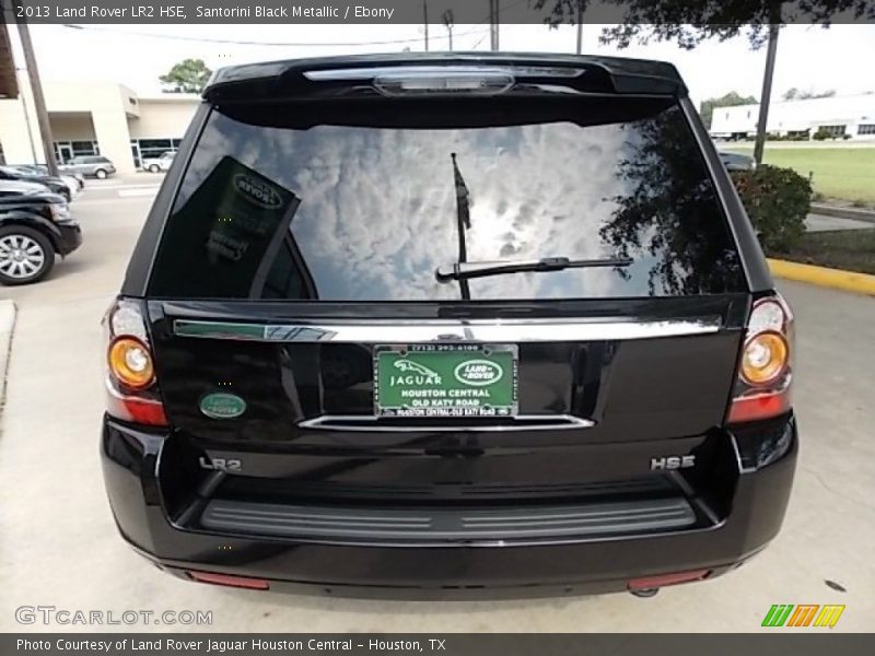 Santorini Black Metallic / Ebony 2013 Land Rover LR2 HSE