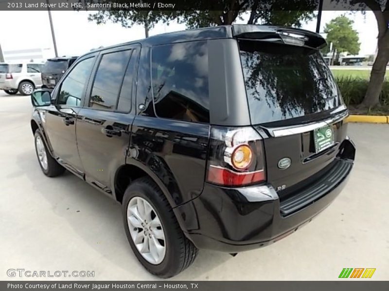Santorini Black Metallic / Ebony 2013 Land Rover LR2 HSE
