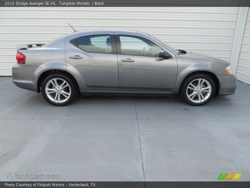 Tungsten Metallic / Black 2013 Dodge Avenger SE V6