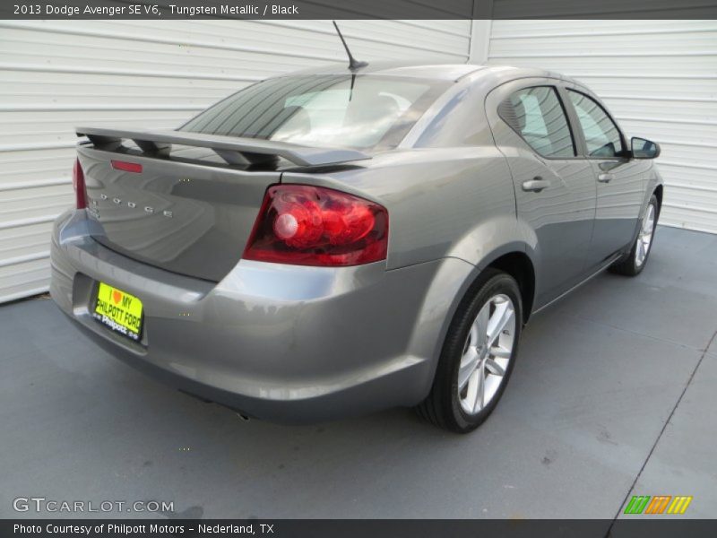 Tungsten Metallic / Black 2013 Dodge Avenger SE V6