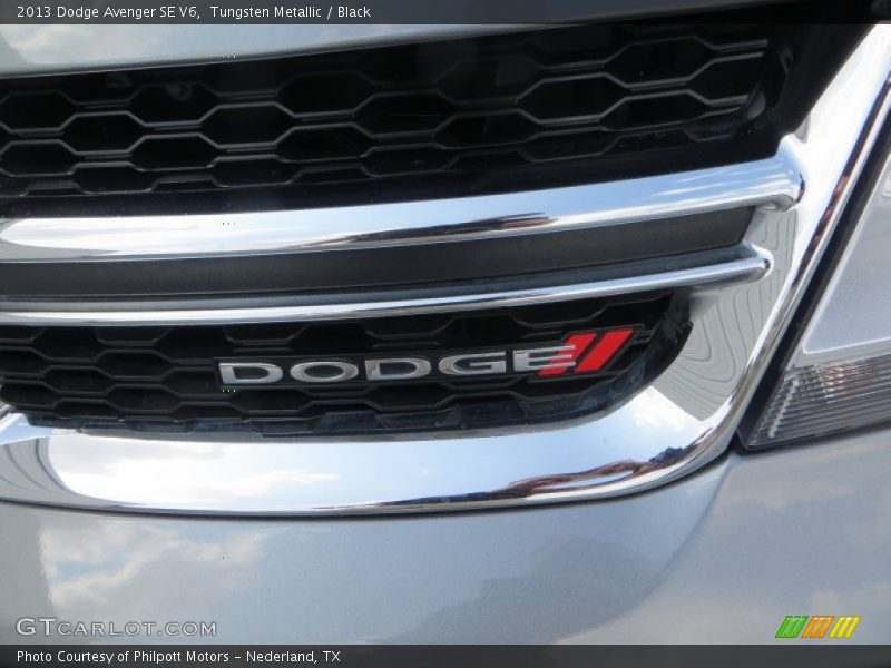 Tungsten Metallic / Black 2013 Dodge Avenger SE V6