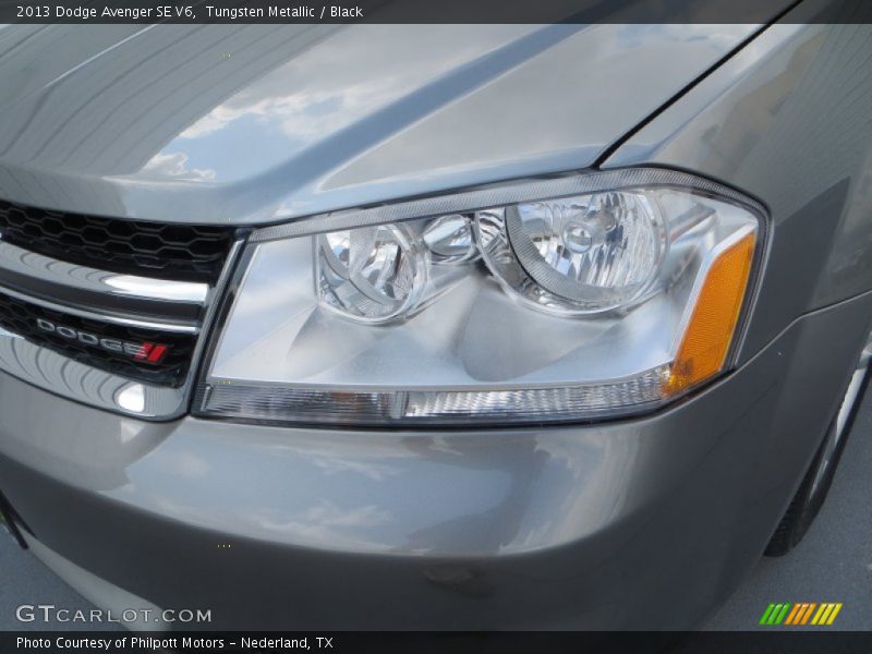 Tungsten Metallic / Black 2013 Dodge Avenger SE V6