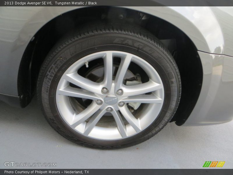 Tungsten Metallic / Black 2013 Dodge Avenger SE V6