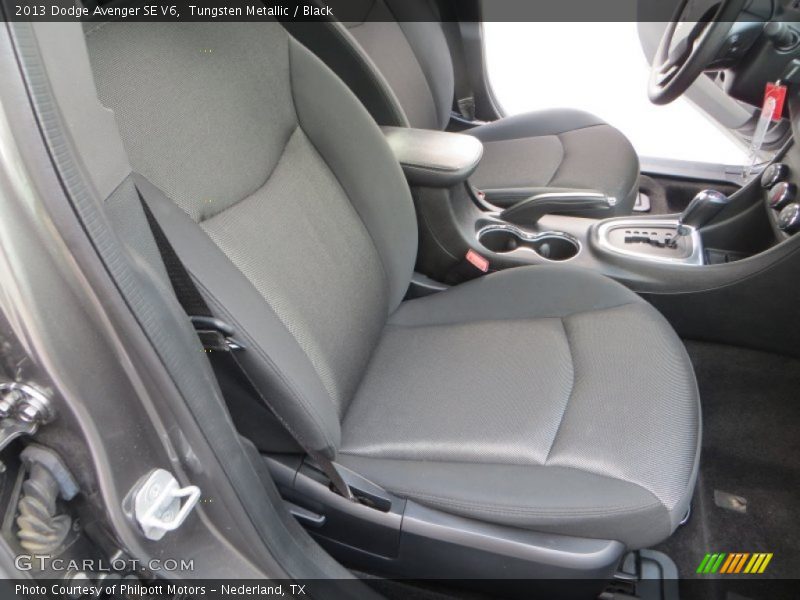 Tungsten Metallic / Black 2013 Dodge Avenger SE V6