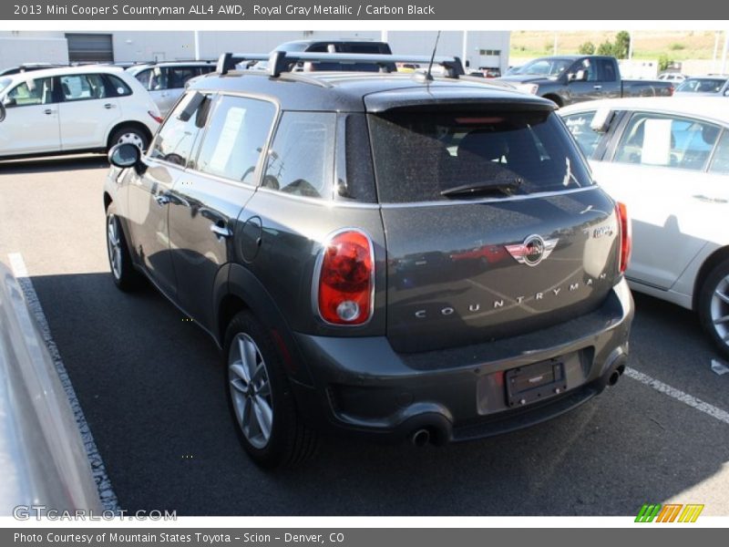 Royal Gray Metallic / Carbon Black 2013 Mini Cooper S Countryman ALL4 AWD