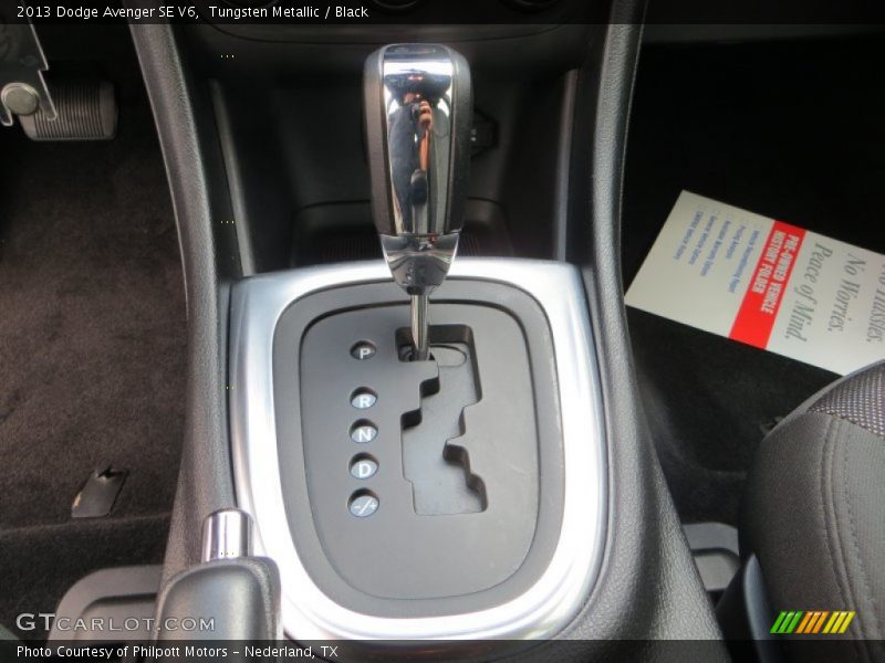 Tungsten Metallic / Black 2013 Dodge Avenger SE V6